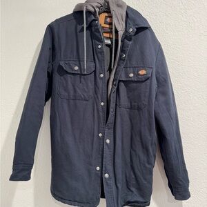 Dickies Men's Dark Blue Shirt Jacket